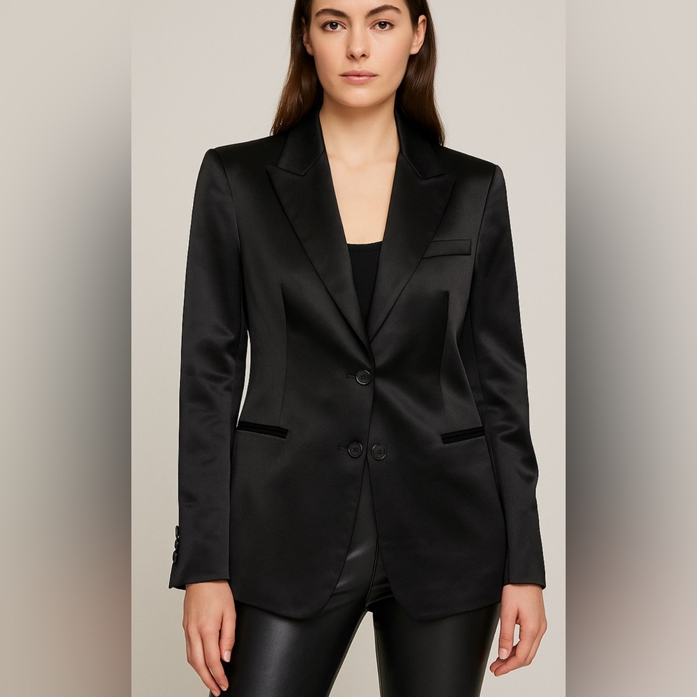 RtA Elegant Women’s‎ Black Blazer Jacket business suit Size 42